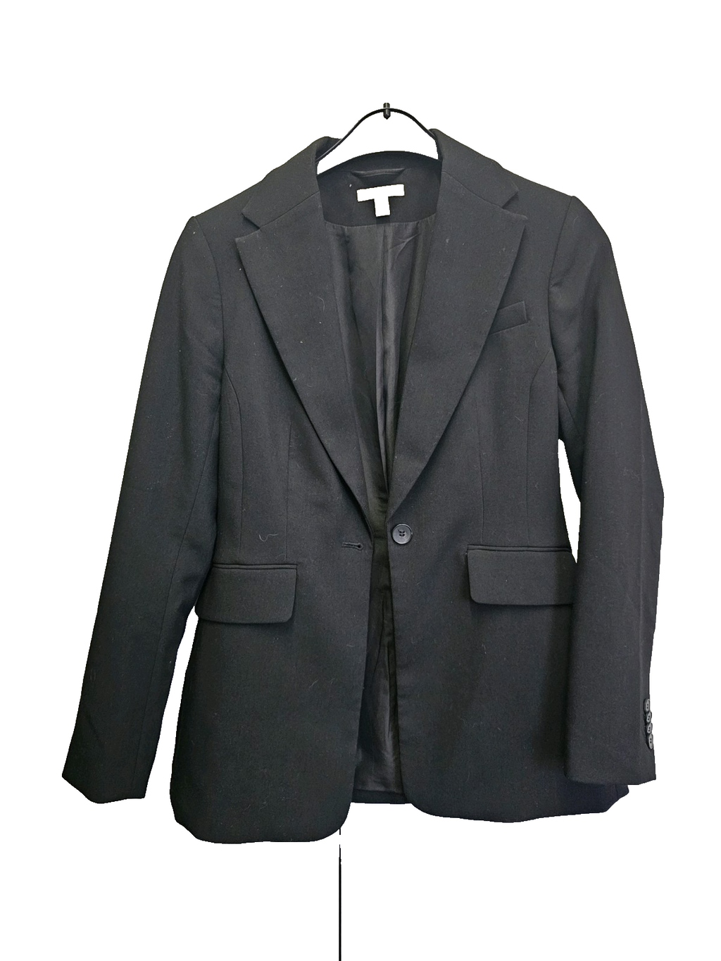 EK1571 Damen Jacke Von H&M Gr.38, Schwarz0