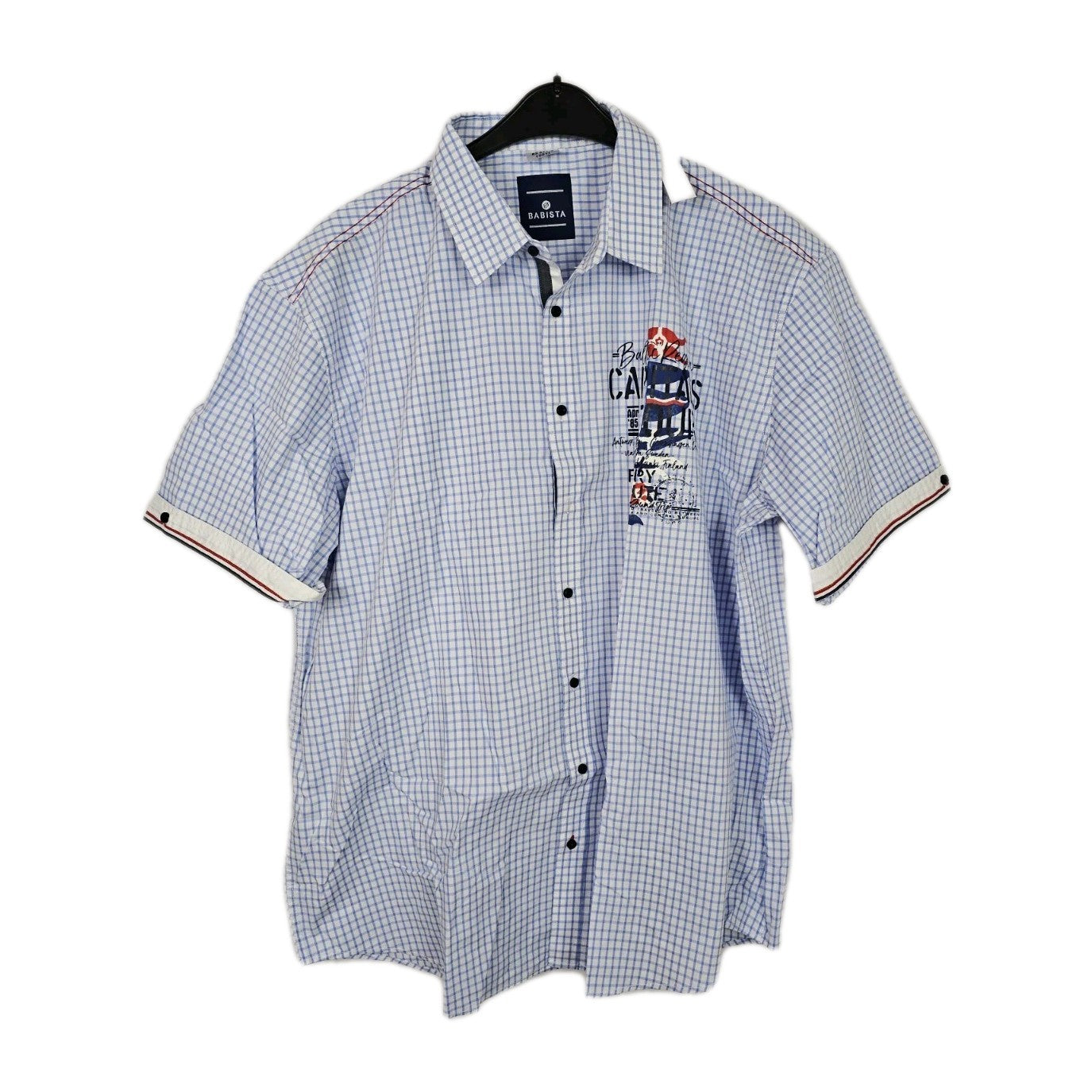 EK10924 Herren Hemd von Babista, Blau, Gr. 45/460