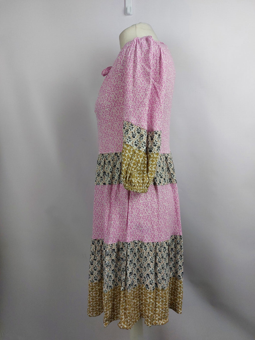 EK4465 Damen Kleid von M&S, mehrfarbig, Gr. 8 (36)3