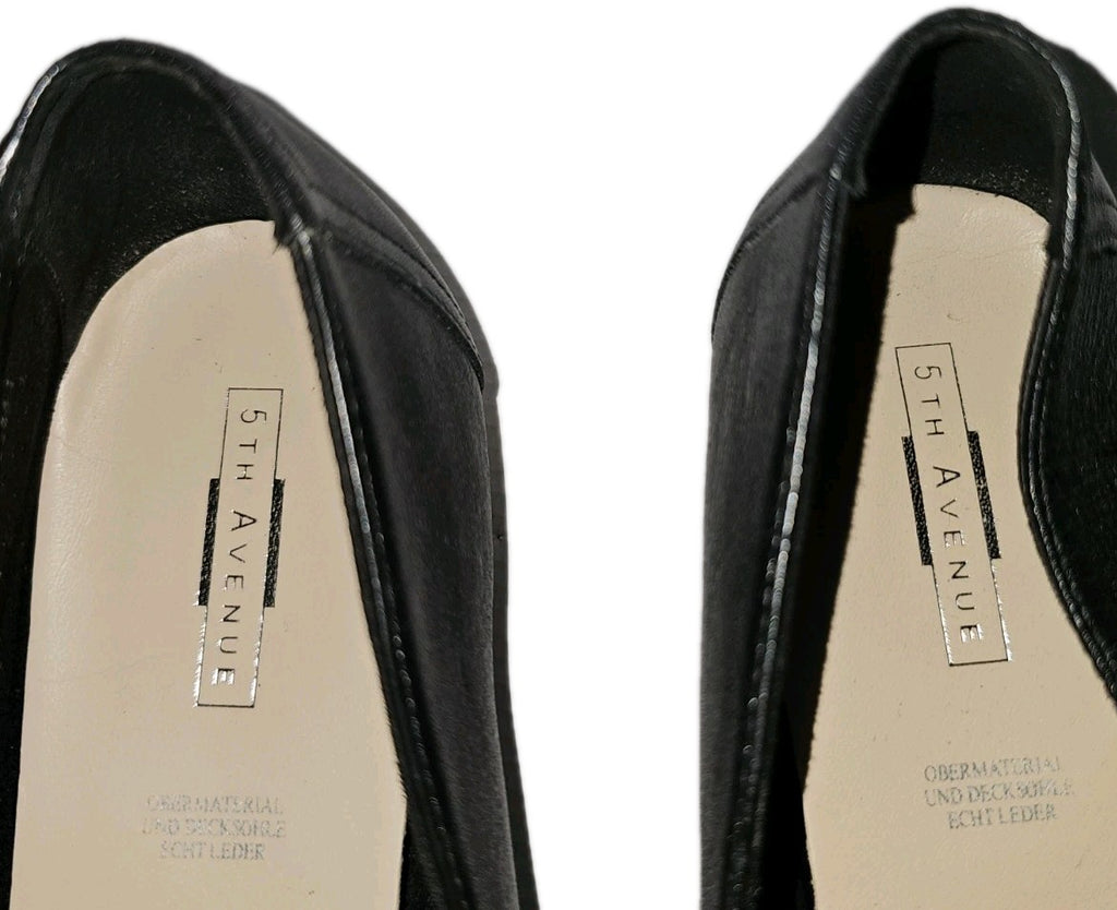 ES21 Damen Halbschuh von 5th Avenue, schwarz, Gr.402