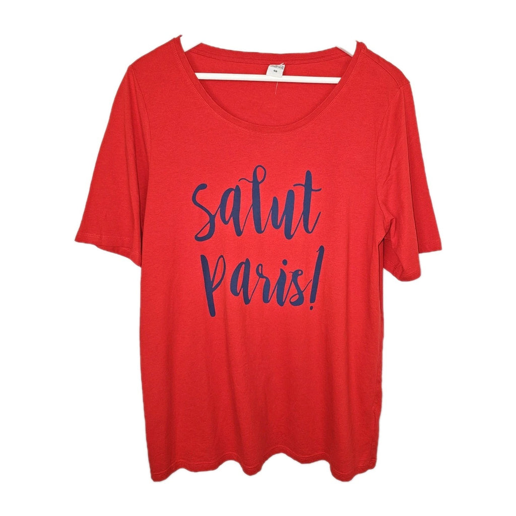 EK9849 Damen T-Shirt von Up Fashion, rot, Gr.480