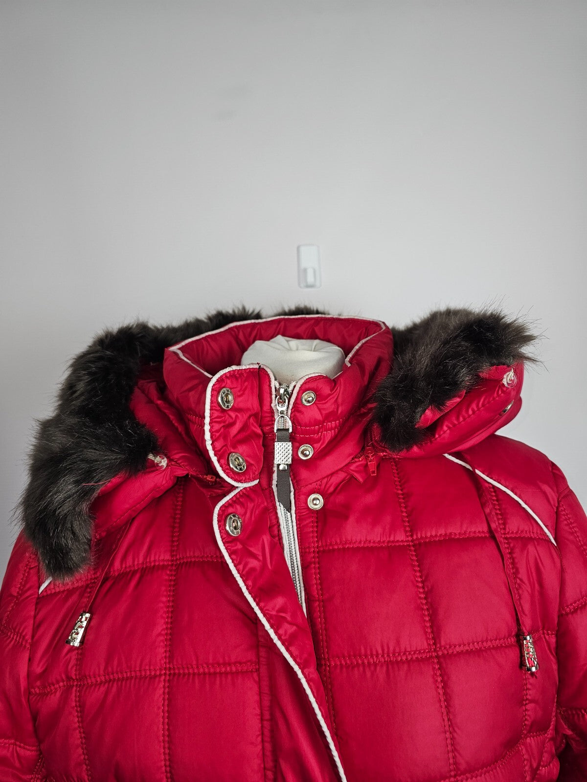 EK1410 Damen Winterjacke von VIET.VN, Rot, Gr.:3XL1