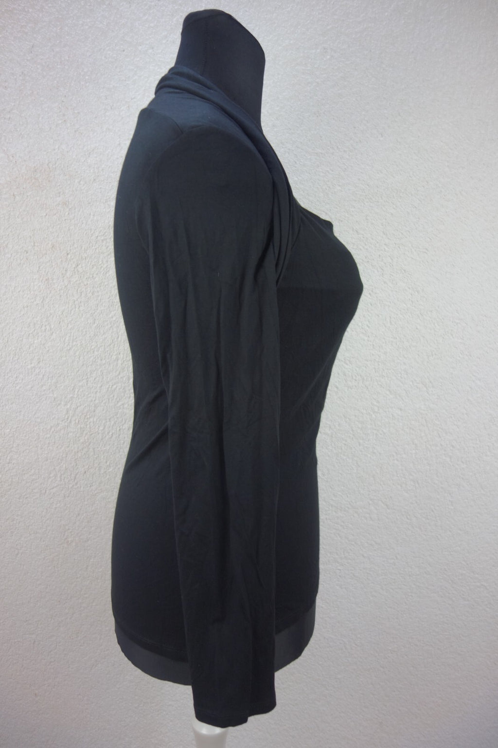 EK3885 Damen Shirt von Caspar David, schwarz, Gr. XL2