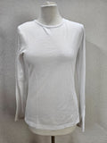 EK5646 Damen Langarmshirt, weiß, Gr. S0