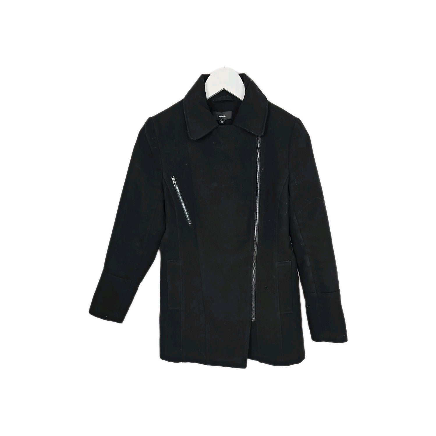 EK9766 Damen Jacke Zebra Gr.XS Schwarz0