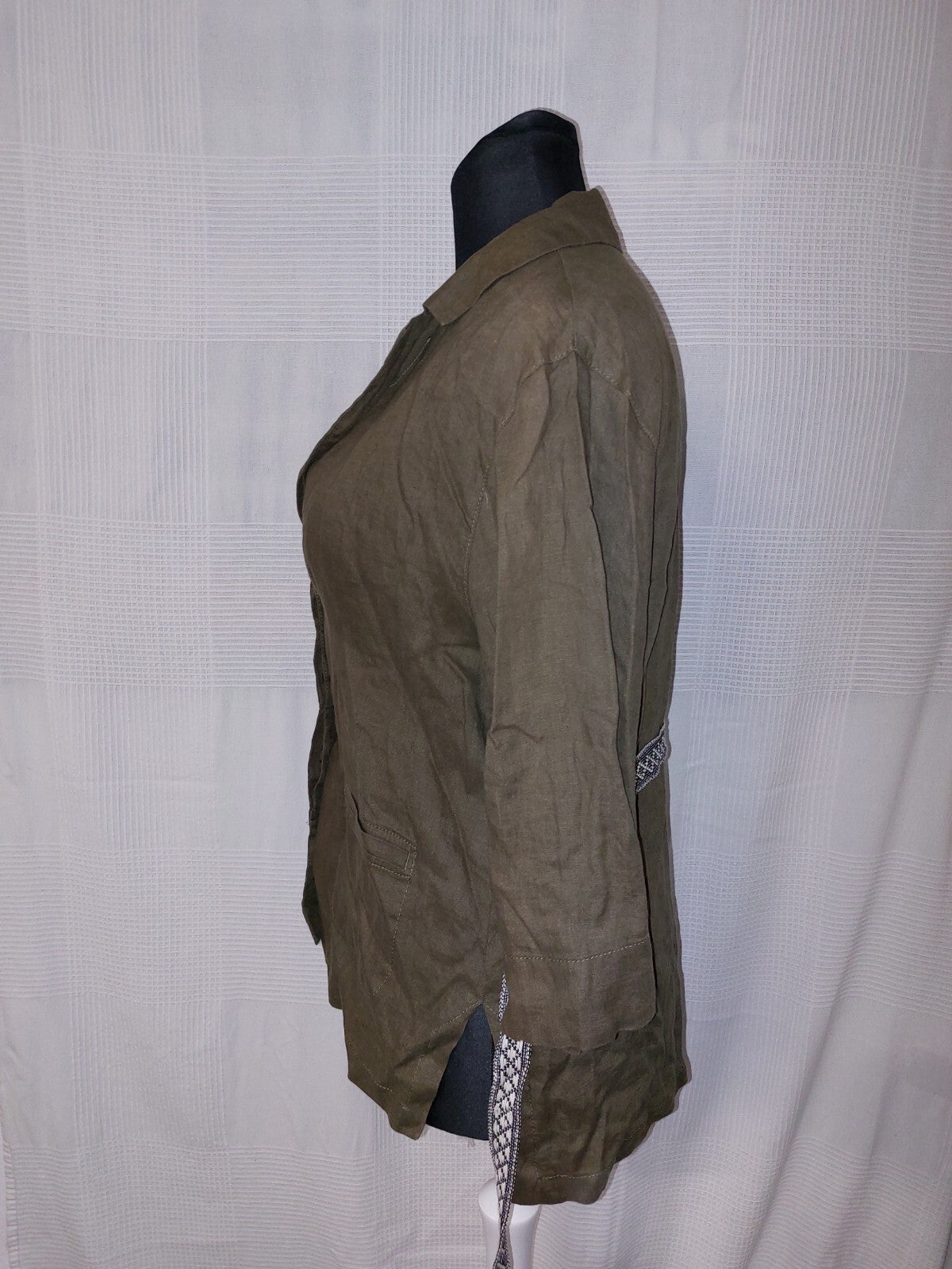 EK1774 Damen Bluse von Gerry Weber, grün, Gr.46/L (Größentabelle)3