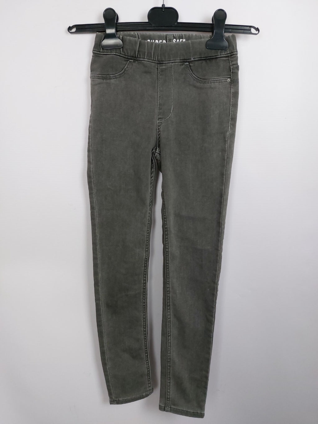 EK3911 Mädchen Jeans von H&M, grau, Gr.1340
