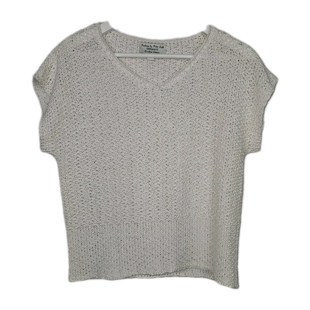 EK11013 Damen T-Shirt von Fashion by Peter Luft, Weiß, Gr. L0