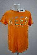EK4076 Damen T-Shirt von Street One, orange, Gr. 360