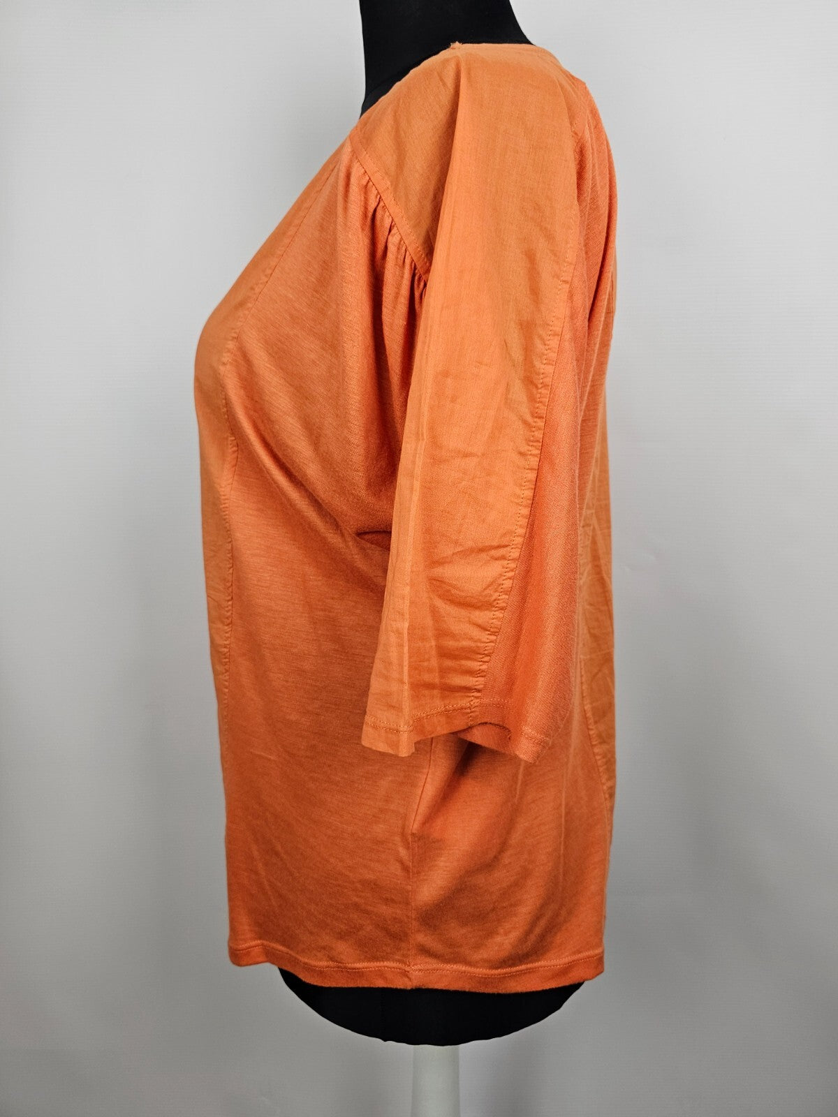 EK5460 Damen Bluse von Takko, orange, Gr. 2XL2