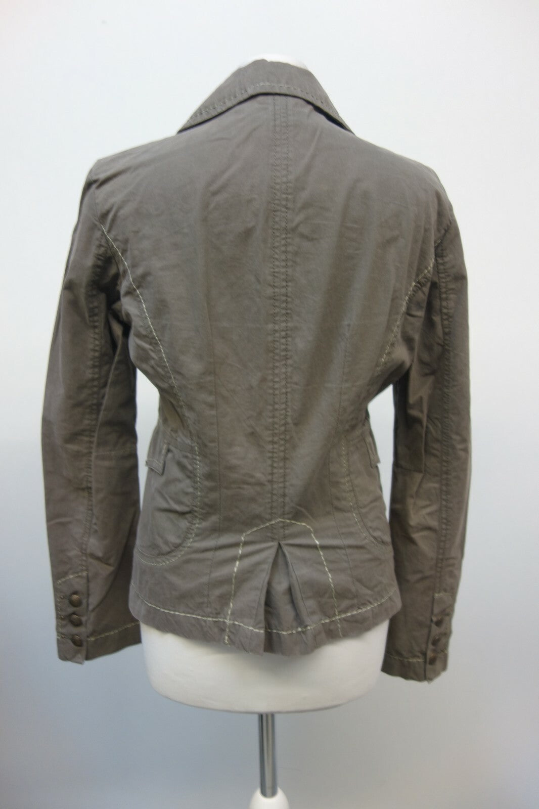 EK0445 Damen Jacke von Mexx, graugrün, Gr. 383