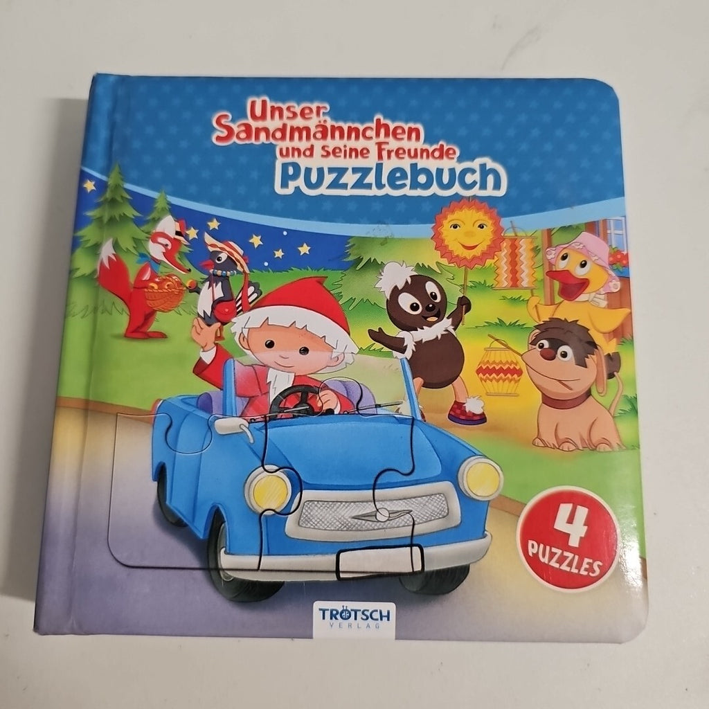 EB2095 Trötsch Unser Sandmännchen Puzzlebuch mit 4 Puzzle Sandmann von Trötsch0