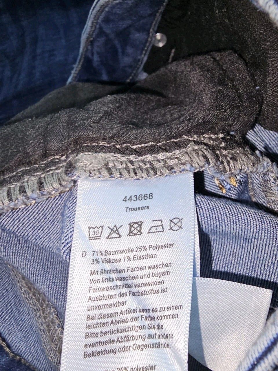 EK9933 Damen Jeans von JanaIna, blau, Gr.344