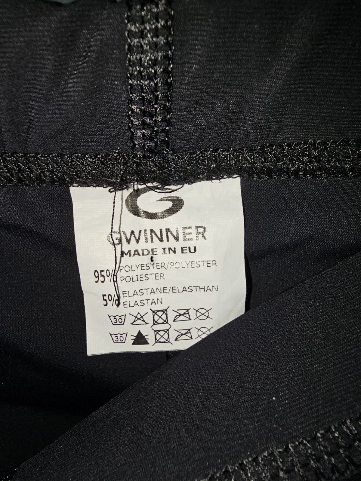 EK5667 Damen Radsport Hose von Gewinner, schwarz, Gr.M2