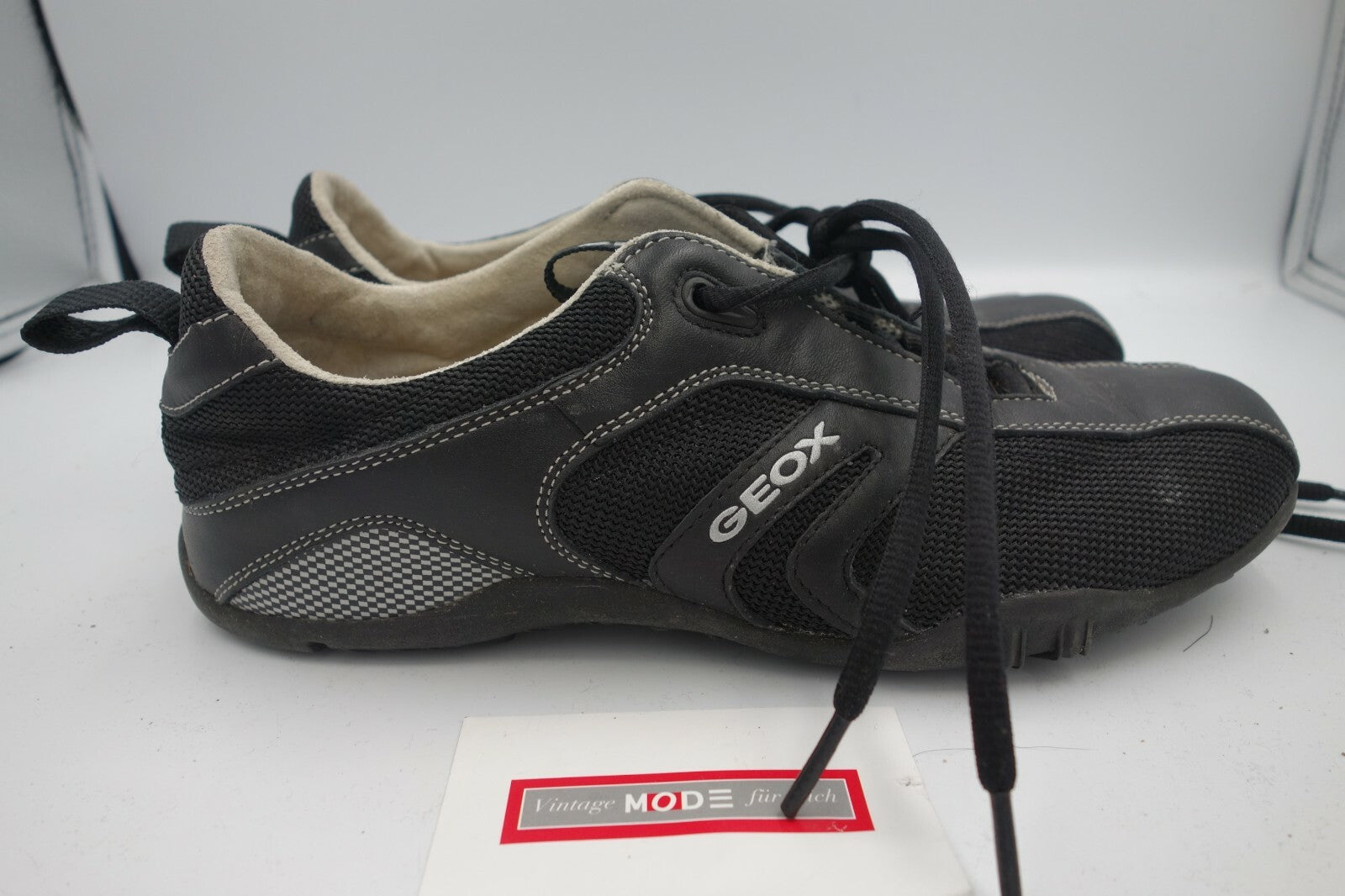 ES0292 Damen Sneaker von Geox, schwarz, 383