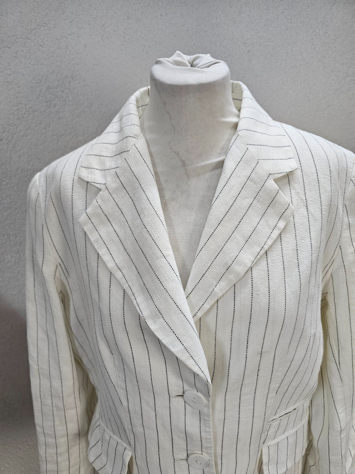 EK6260 Damen Blazer von H&M, weiß, Gr.40(nach Größentabelle)1