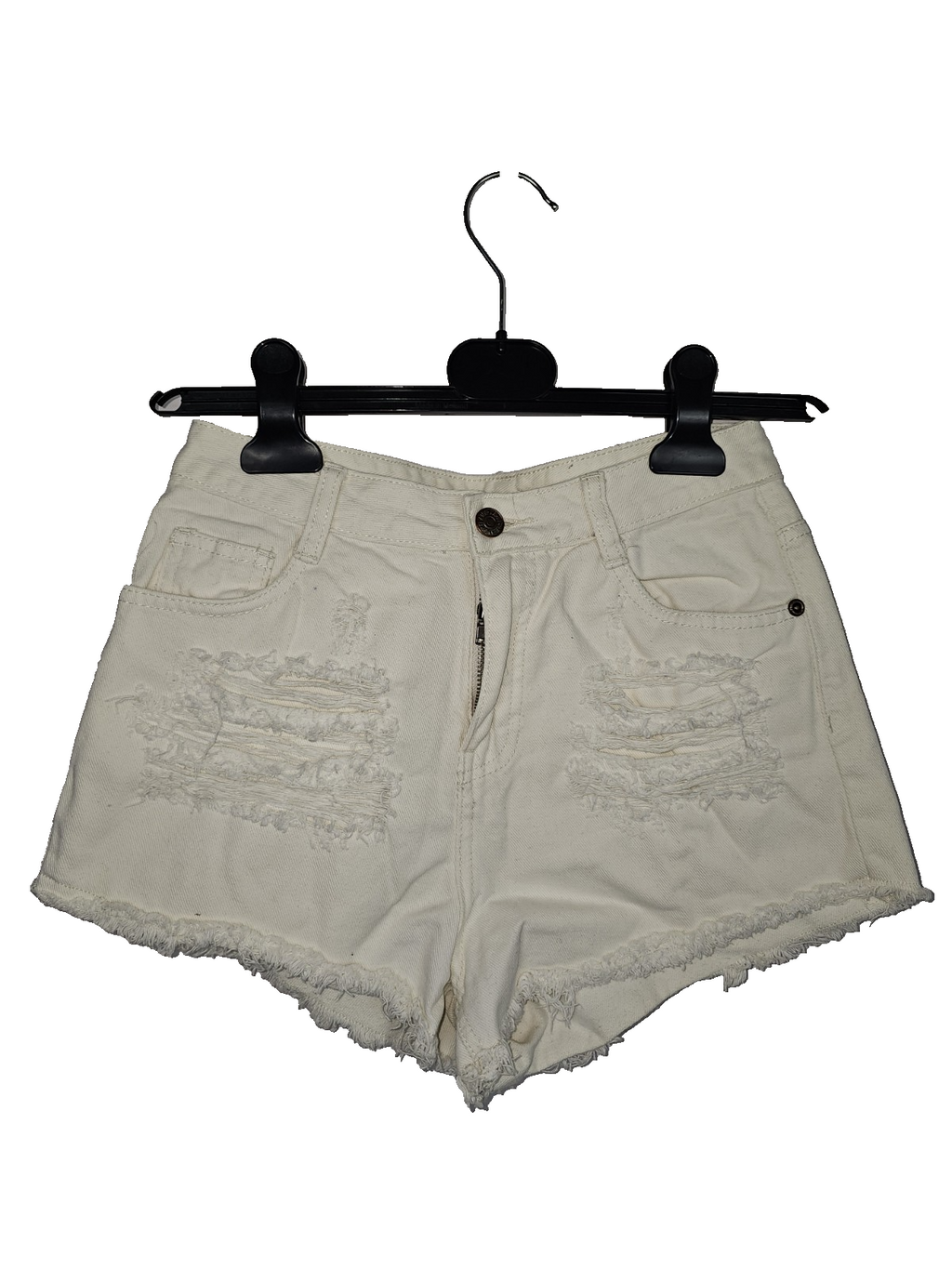 EK8252 Damen Hotpants, Weiß, Gr. Ca. 32/340