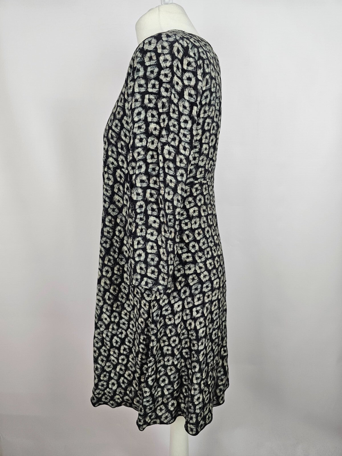 EK5342 Damen Kleid von Marc O`Polo, schwarz/beige, Gr. 363