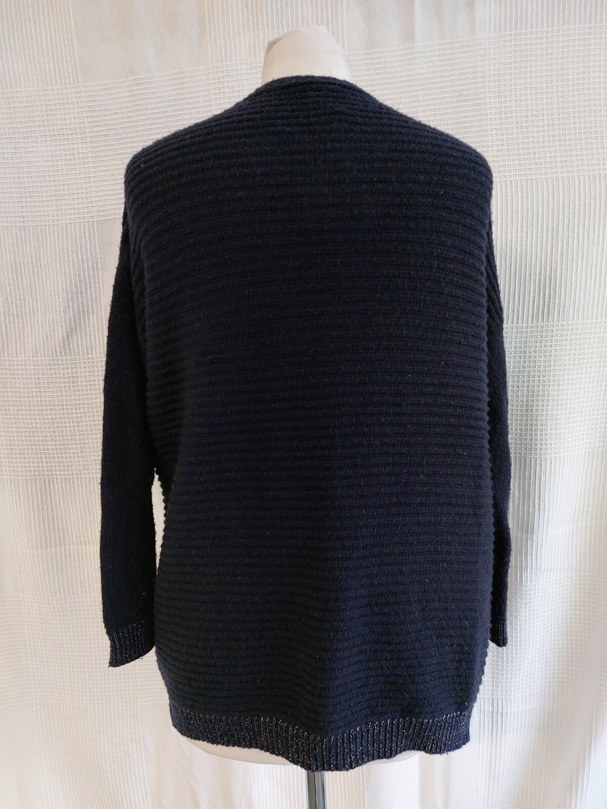 EK4149 Mädchen Strickjacke von s.Oliver, blau, Gr.M/ 1522