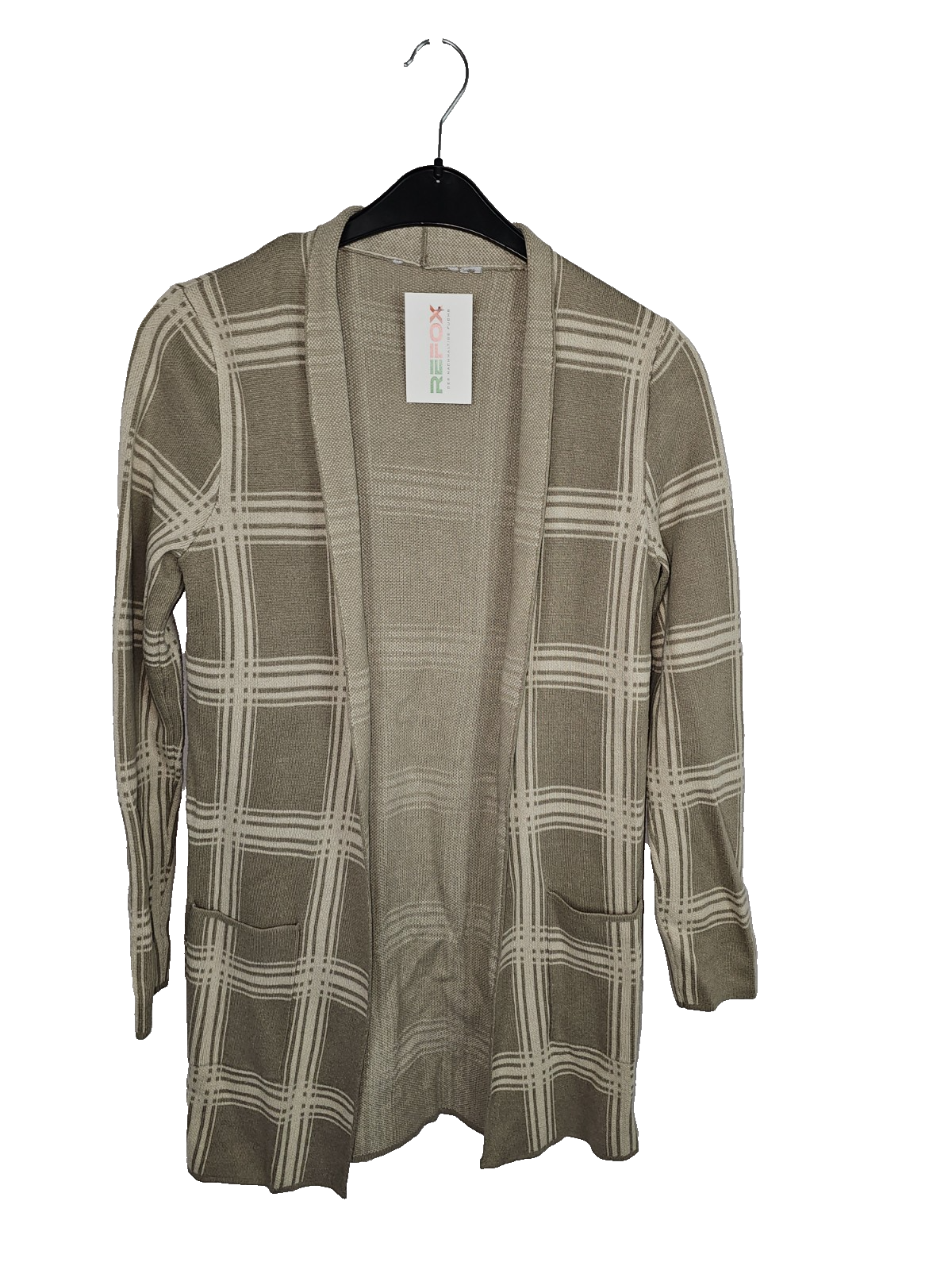 EK8188 Damen Cardigan, Beige, Gr. 36/380