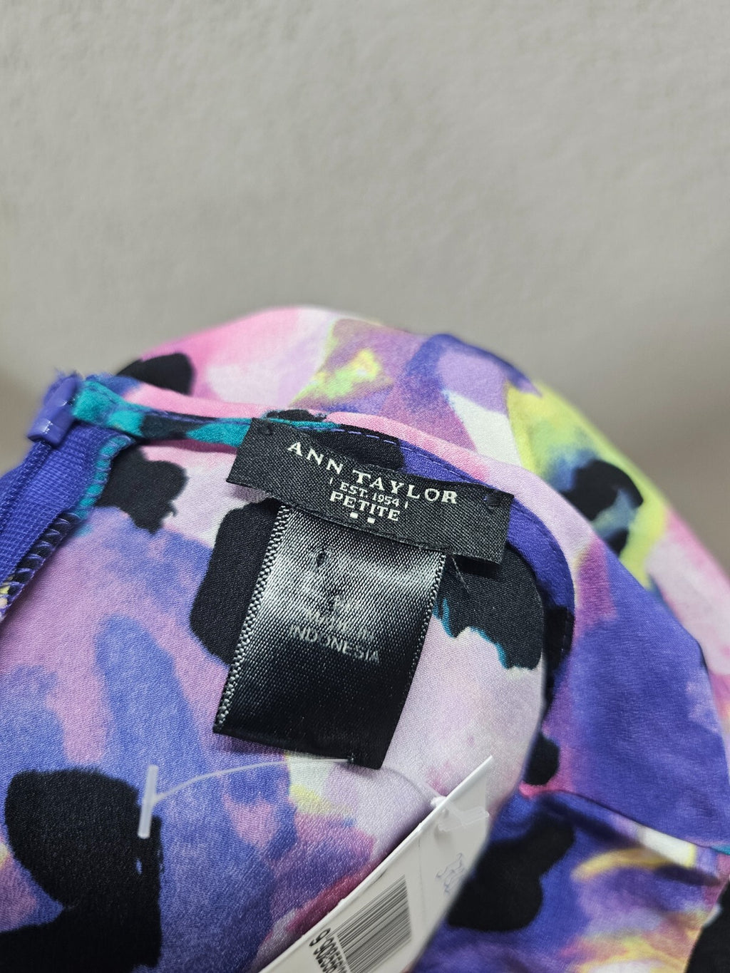 EK3730 Damen Bluse von Ann Taylor, bunt, Gr. XS6