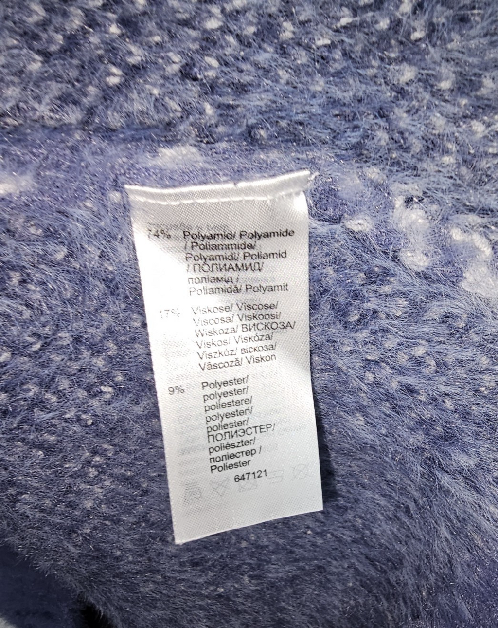 EK7492 Damen Pullover von Bonprix,  Blau, Gr.L3