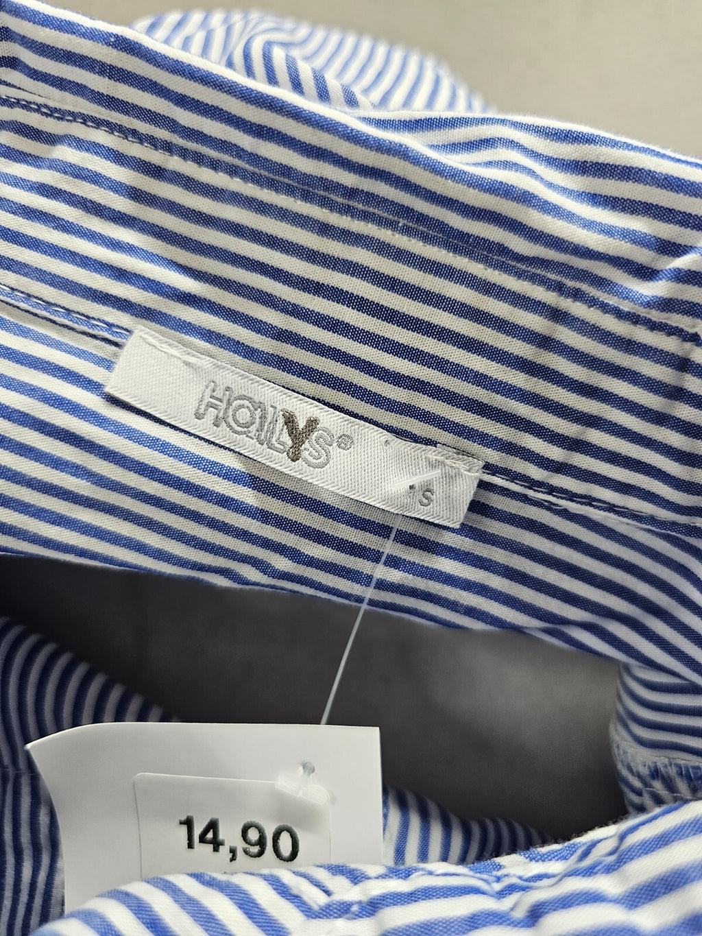 EK4786 Damen Kleid von Hailys, blau-weiß, Gr.S5