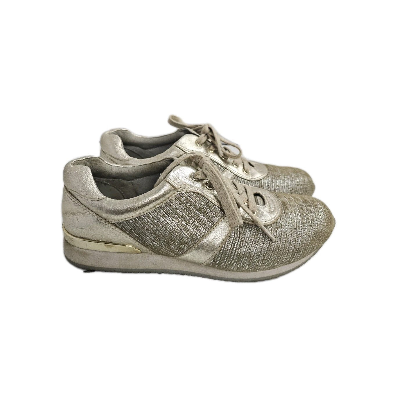 ES161 Damen Schuhe Caprice Gr.36 Gold1