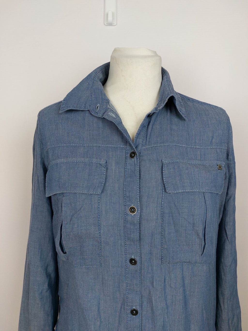 EK2925 Damen Bluse von QS by s.Oliver, blau, gr. 361