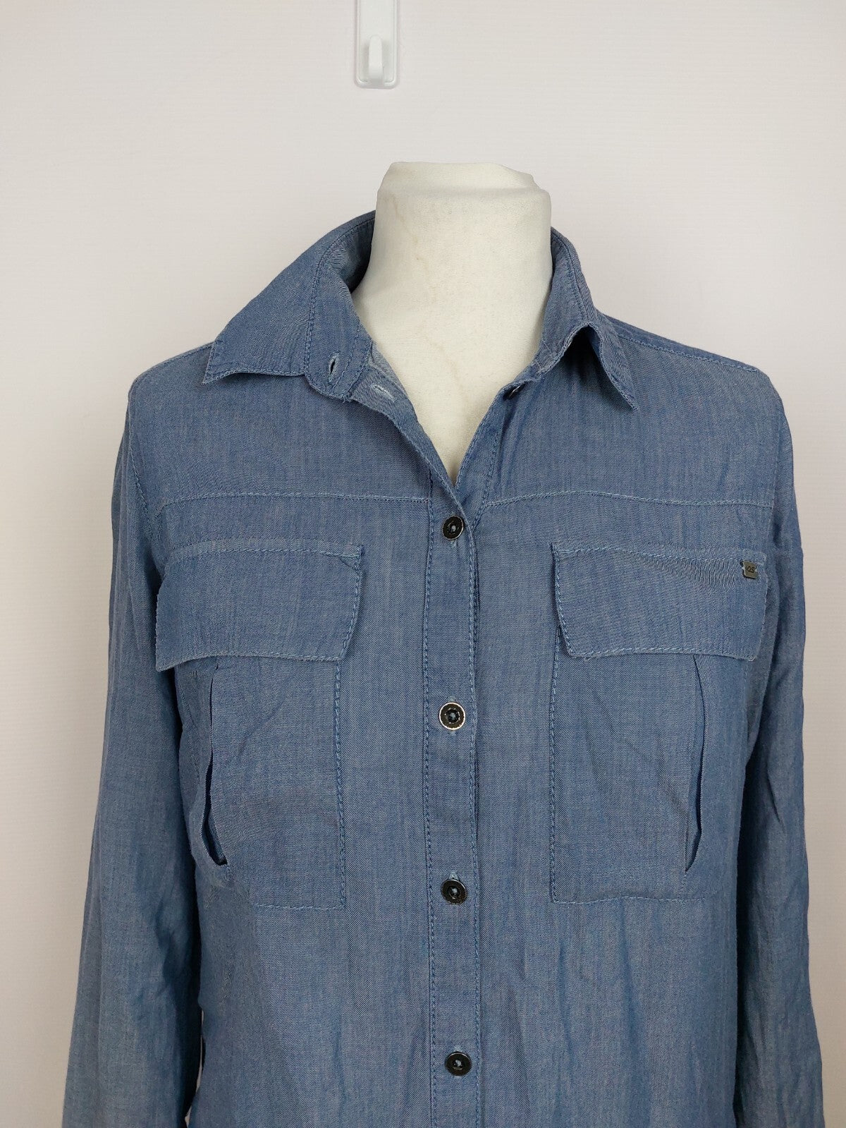 EK2925 Damen Bluse von QS by s.Oliver, blau, gr. 361