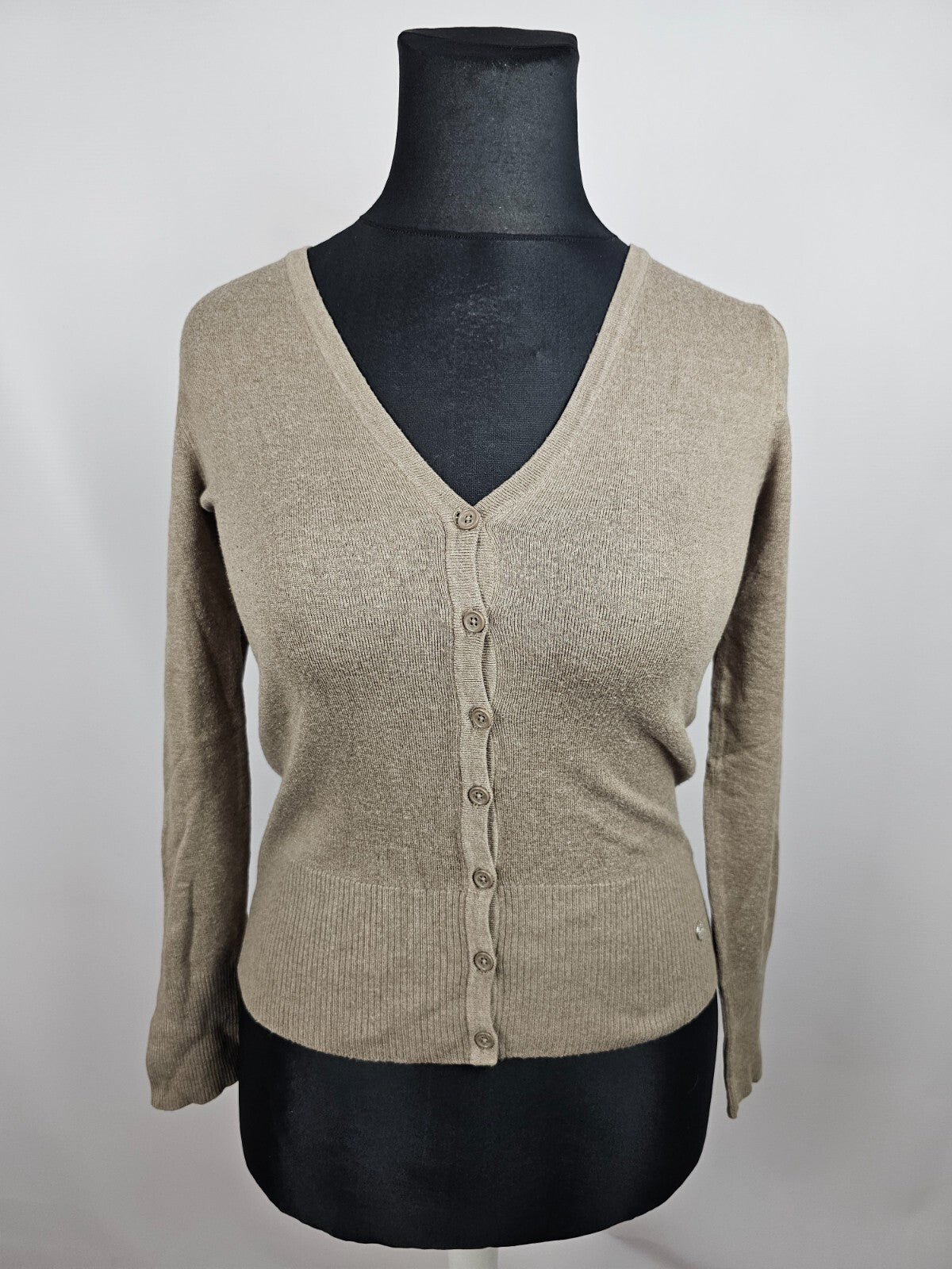 EK5408 Damen Strickjacke von Street One, braun, Gr. 400