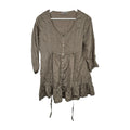 EK11291 Damen Bluse von AWG, Braun, Gr. M0