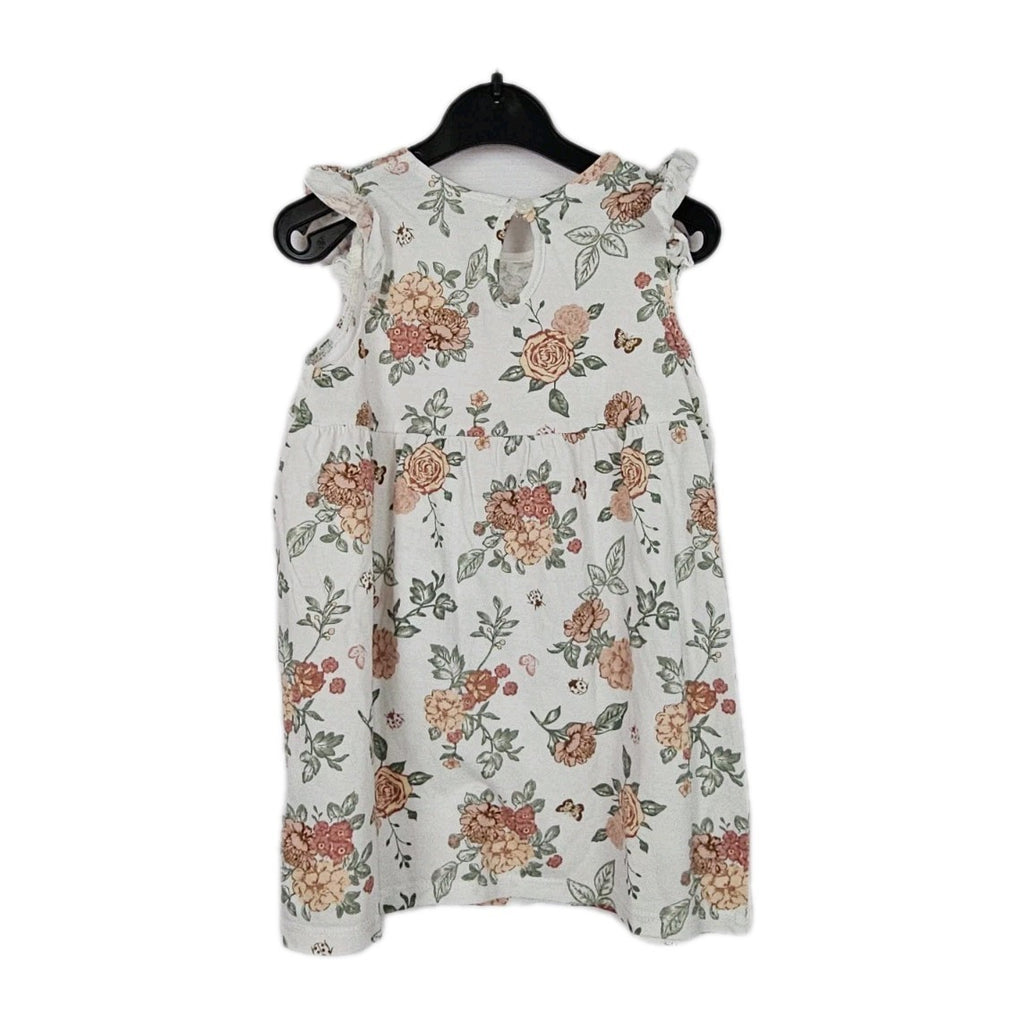 EK11248 Kinder Kleid von H&M, Weiß, Gr. 802