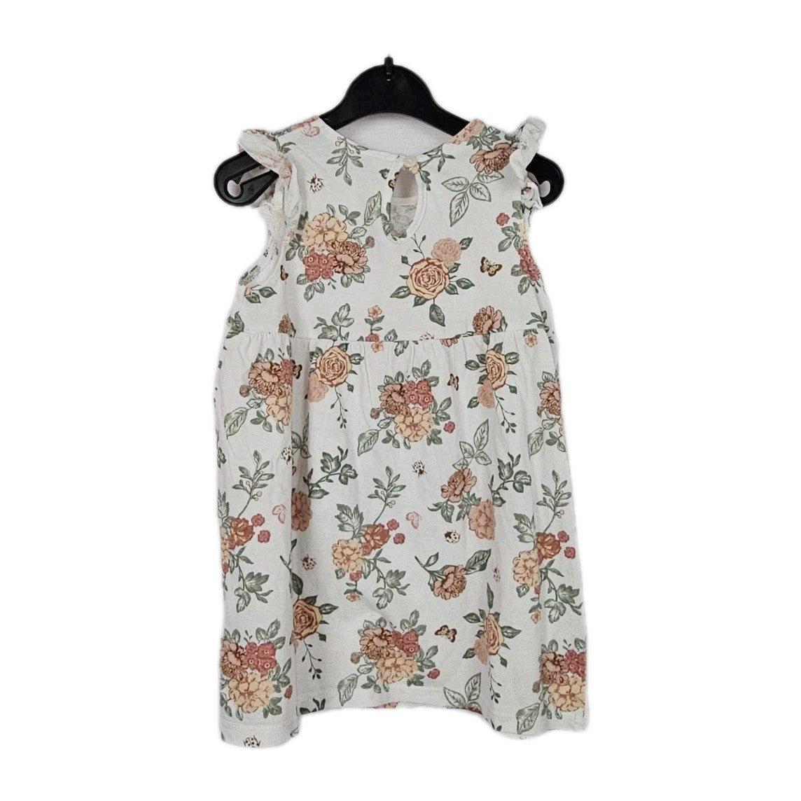 EK11248 Kinder Kleid von H&M, Weiß, Gr. 802