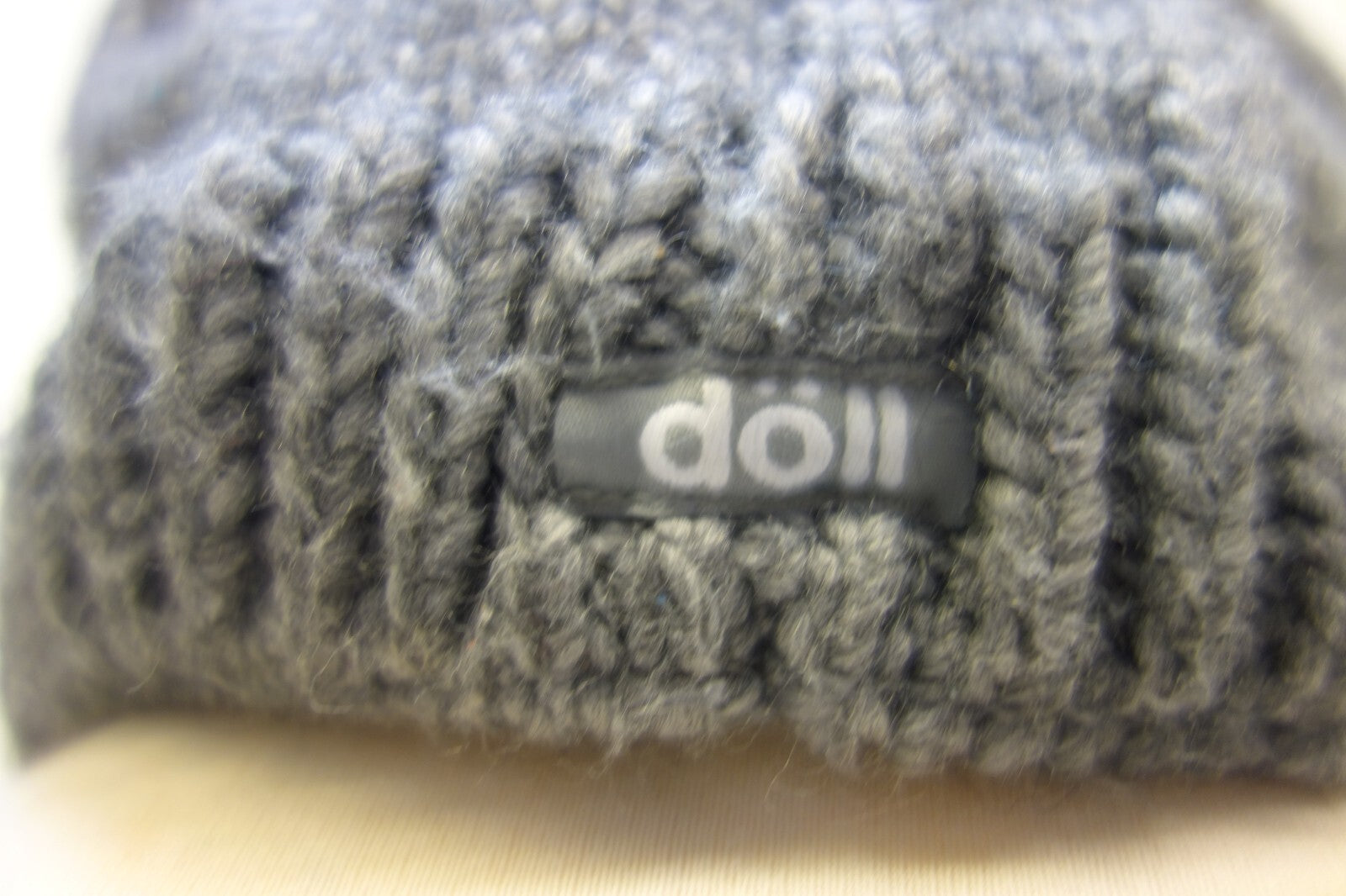 EK2458 Mädchen Mütze von Döll, grau, Gr. 553