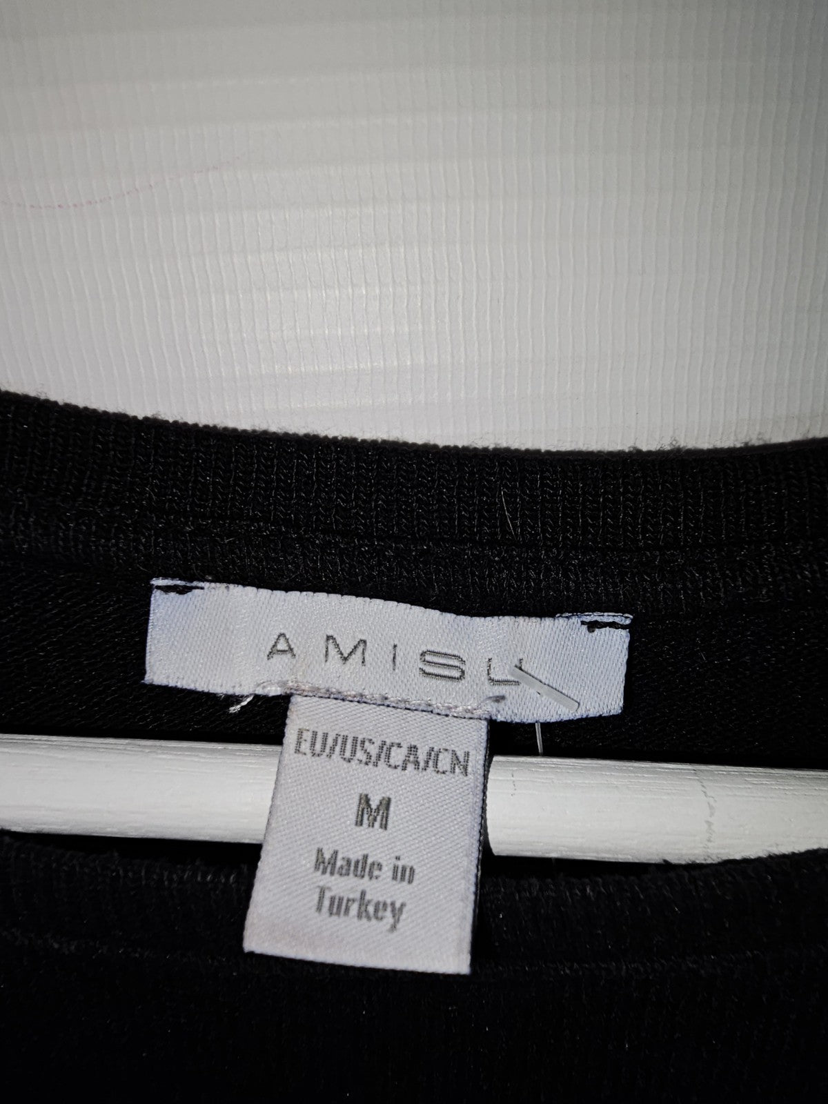 EK7692 Damen Sweatshirt von Amisu, Schwarz, Gr.M2