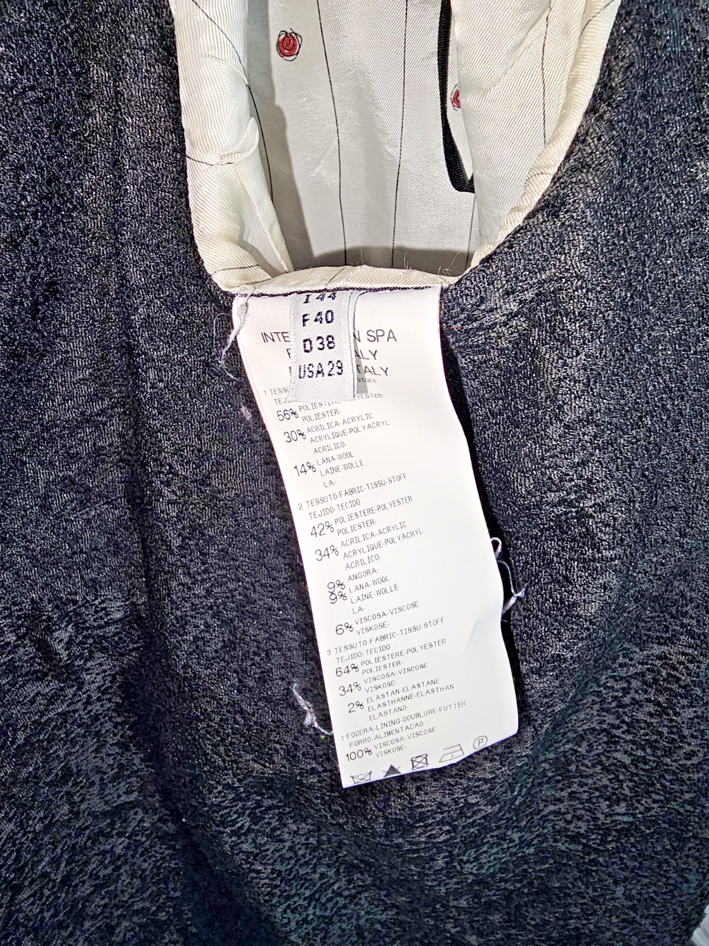 EK7255 Damen Jacke von Isola Merras, schwarz, Gr.385