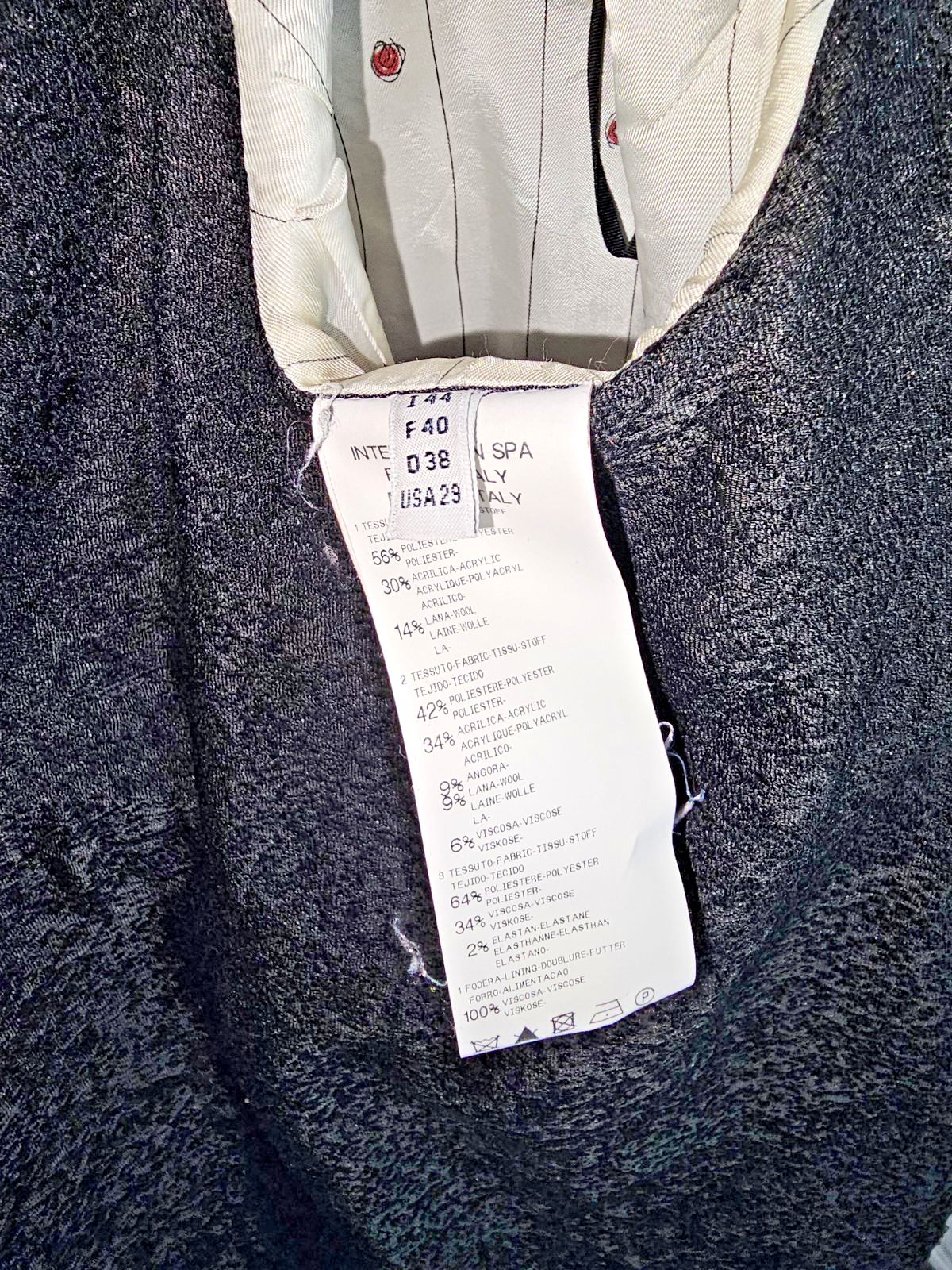 EK7255 Damen Jacke von Isola Merras, schwarz, Gr.385