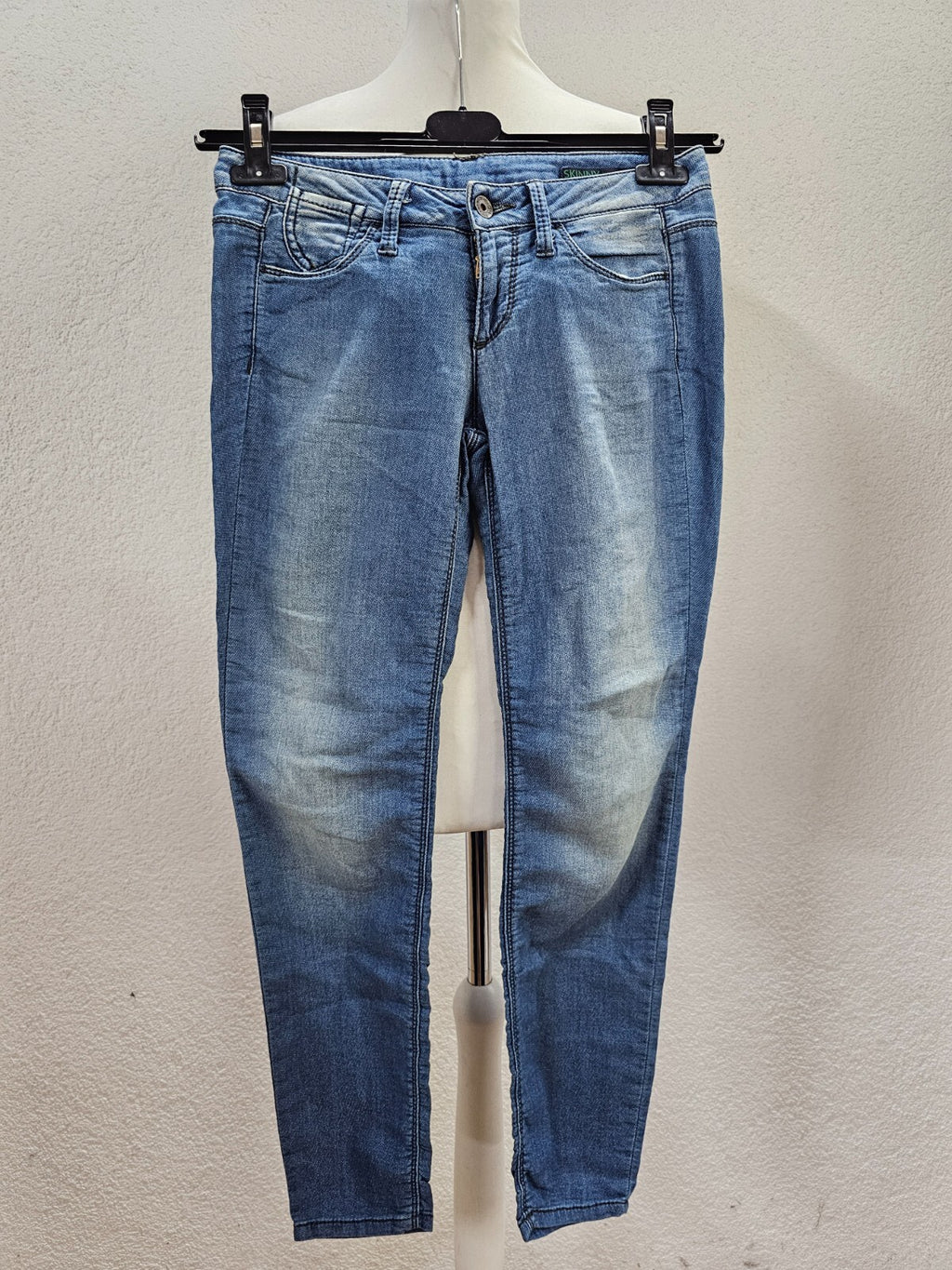 EK5896 Damen Jeans von Benetton, blau, Gr. W250