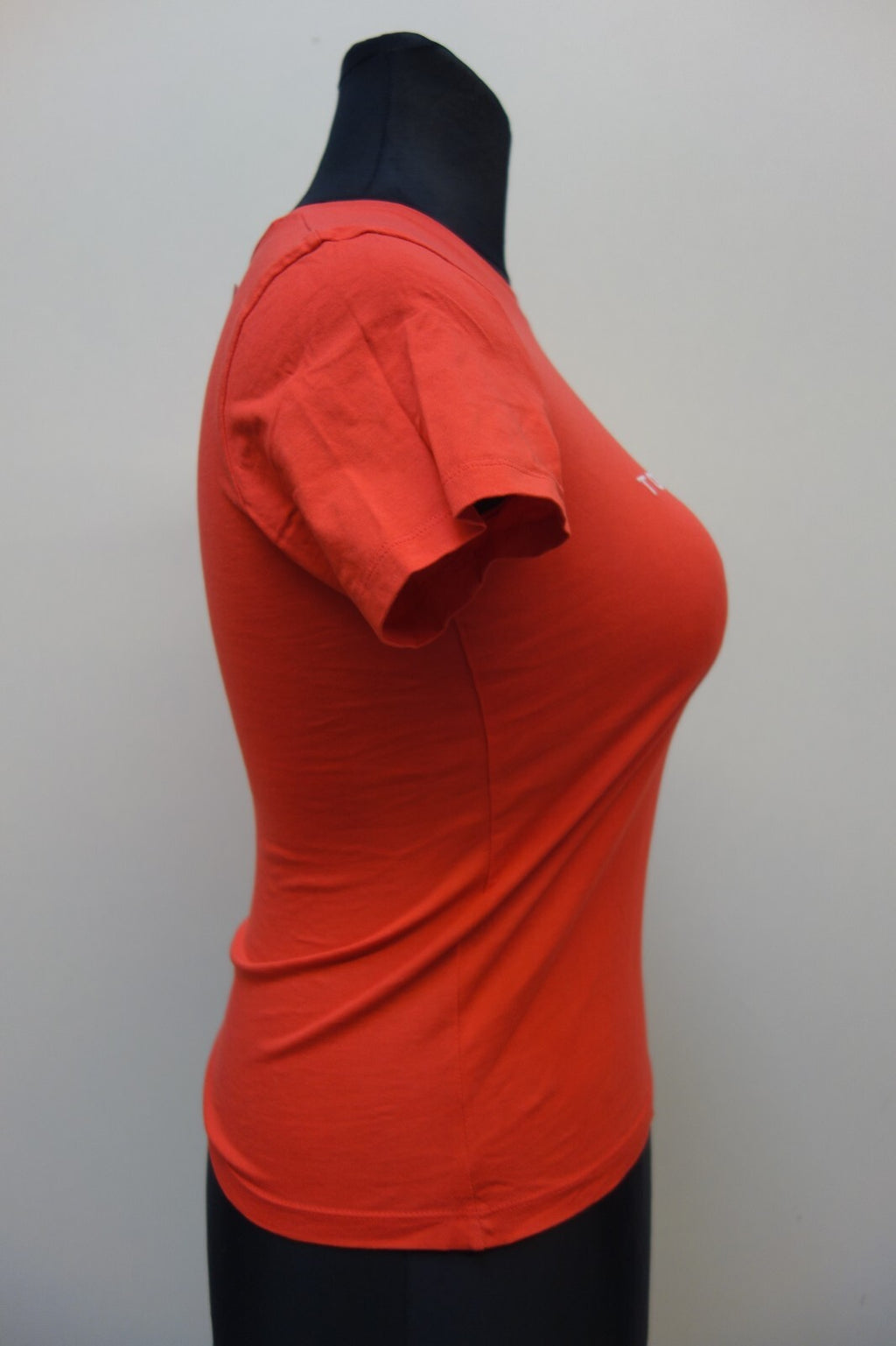 EK2563 Damen T-Shirt von Tommy Hilfiger, orange, Gr. XS3