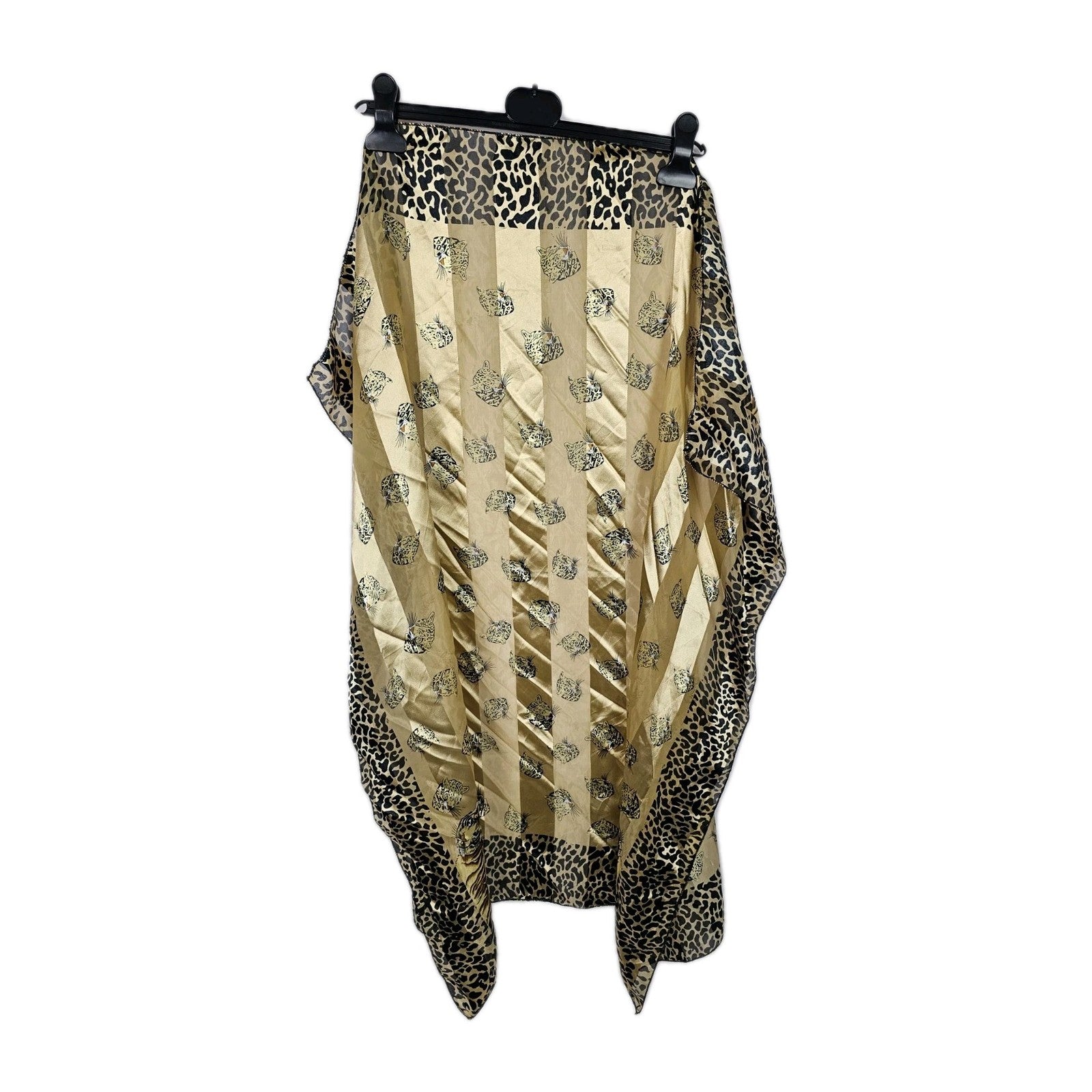 EK8143 Damen Schal Tuch, braun, Gr.97cm X 97cm1