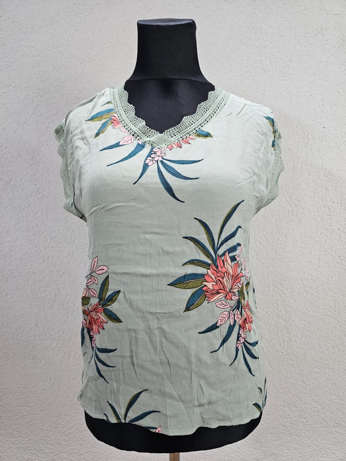 EK5764 Damen Bluse von Promod, blassgrün, Gr. 440