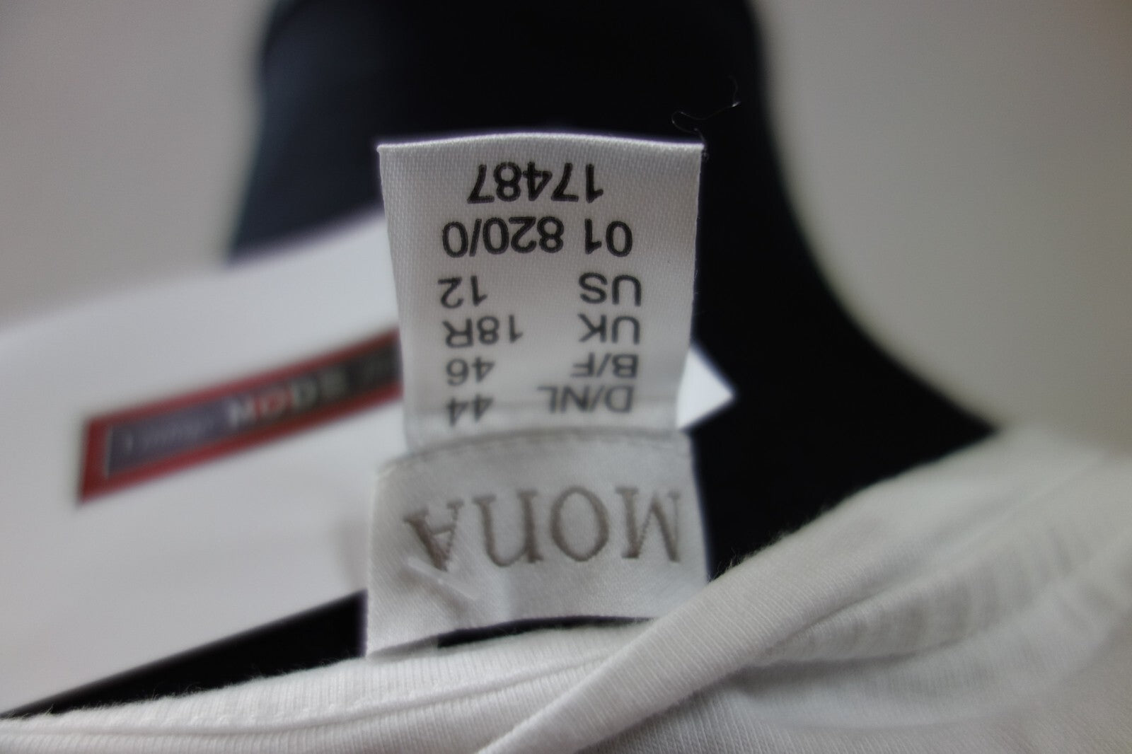 EK2164 Damen T-Shirt von Mona, Weiß mit Früchtemuster, Gr: 443