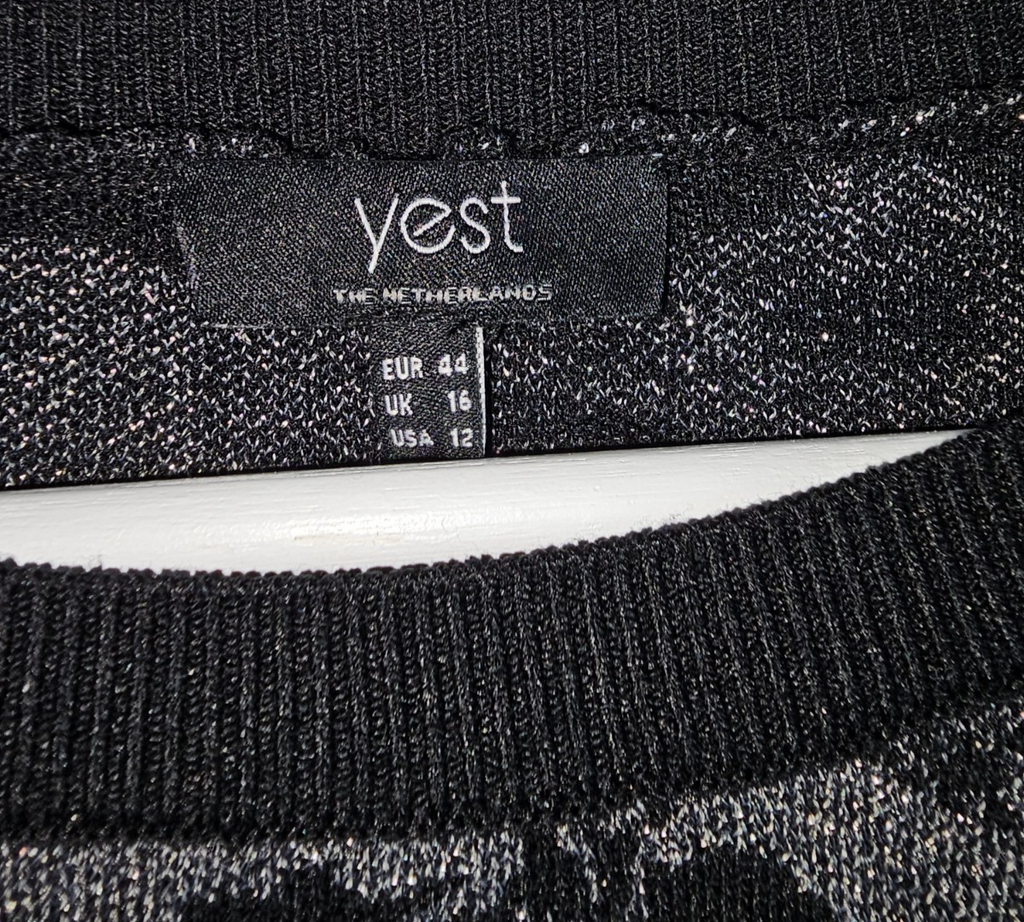 EK7277 Damen Pullover von Yest, schwarz, Gr.441