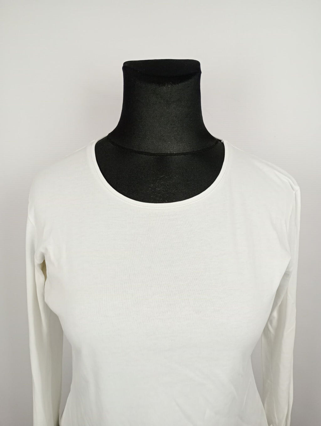EK5333 Damen Langarmshirt von Street One, weiß, Gr. 441