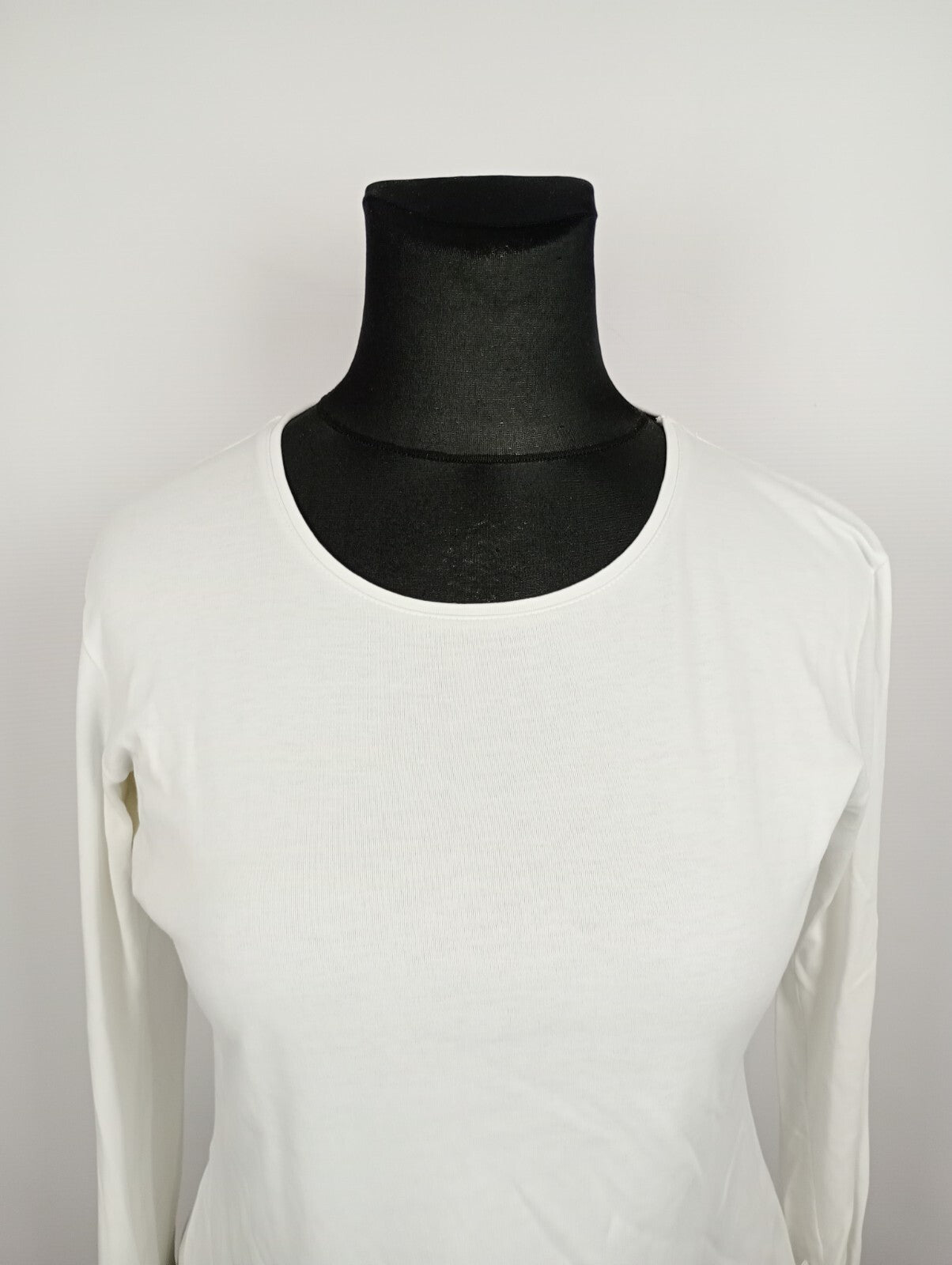 EK5333 Damen Langarmshirt von Street One, weiß, Gr. 441