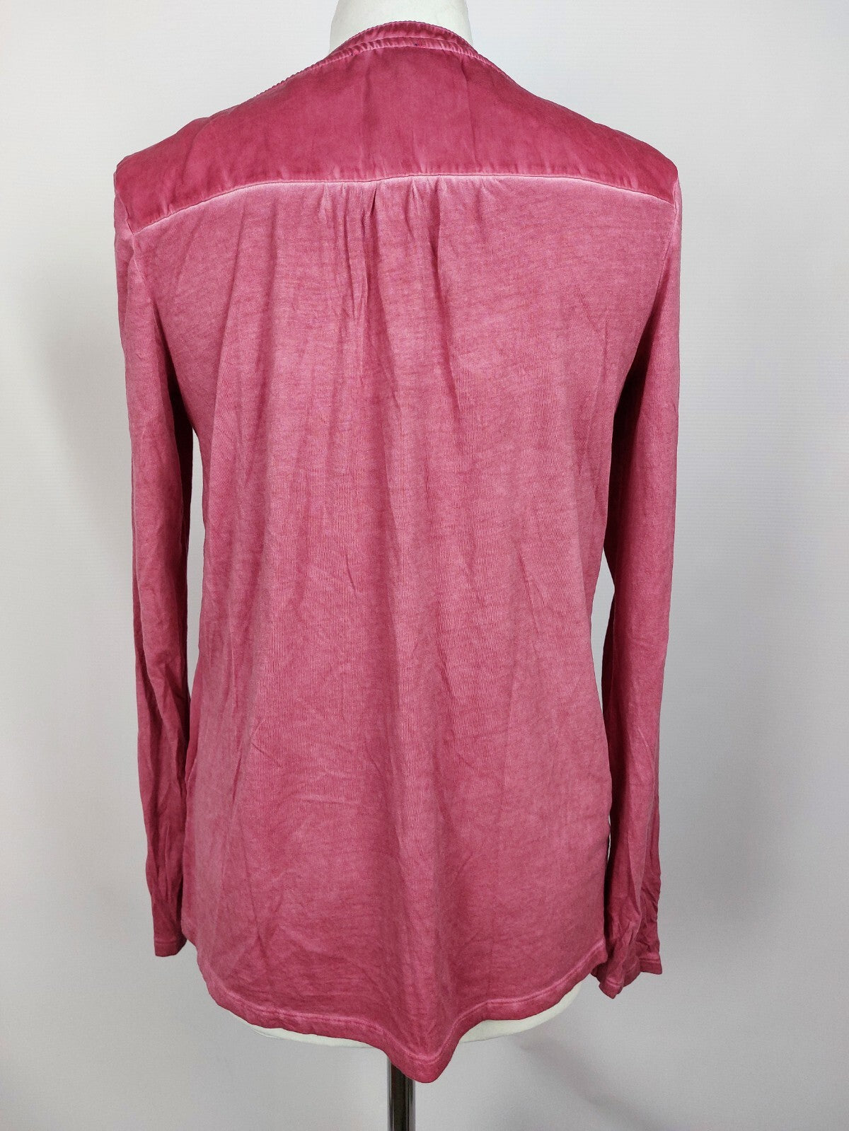 EK4978 Damen Bluse von Tom Tailor, granatapfelrot, Gr. S5
