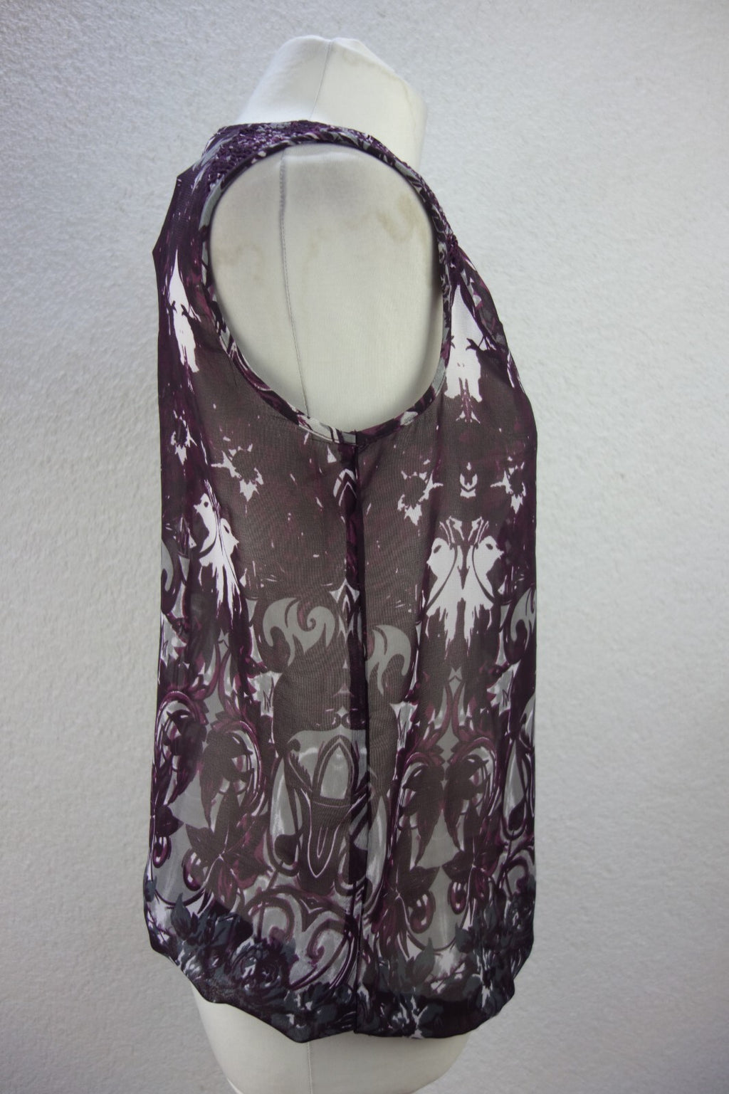 EK4163 Damen Bluse von Street One, lila,grau, Gr. 382