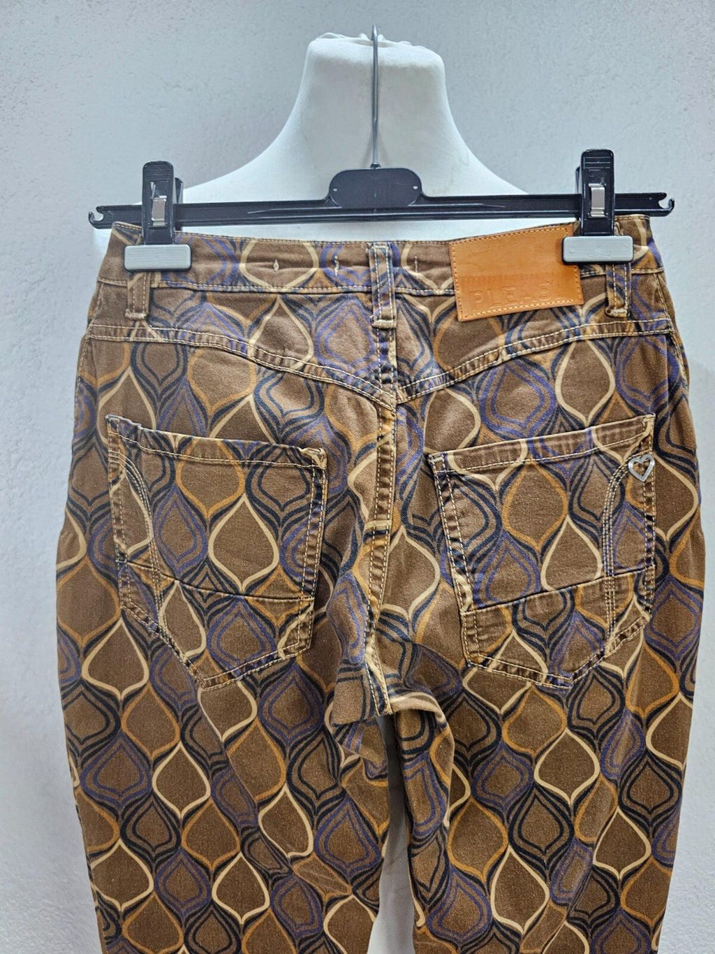 EK6211 Damen Jeans von Please, braun, Gr. S5