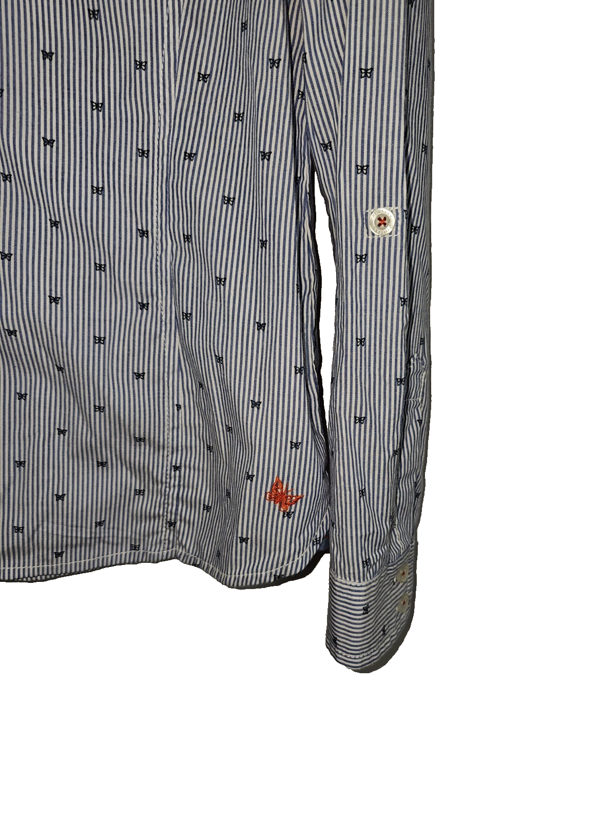 EK8025 Damen Bluse von Birkhahn, Blau, Ge. 401